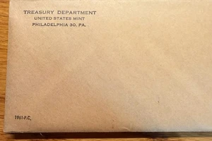 1961 United States Silver Proof Set Unopened / Sealed U.S. Mint - Picture 1 of 1