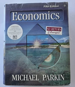 Book HX Economics Fifth Edition By Michael Parkin New Sealed Student Home School - Picture 1 of 7