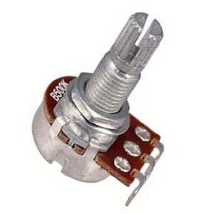 B500K Gitarrenpot 18 mm Schaft - Ton Lautstärke Potentiometer Linear Tone Potis - Bild 1 von 8