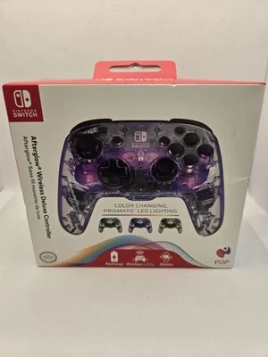PDP Gaming Afterglow Wireless Nintendo Switch Pro Controller New Sealed - Image 1 of 4