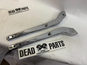 Harley Dyna FXD chr rear fender struts mounts - Picture 1 of 5
