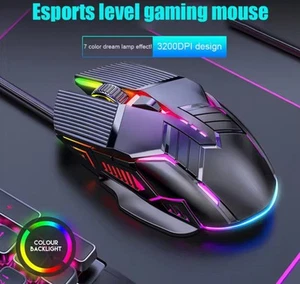 Raton Gamer Con Retroiluminación Y Silencioso - Bild 1 von 3