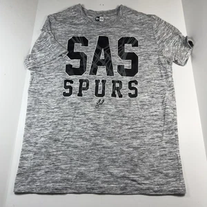 New Era Herren NBA San Antonio Spurs Heather Gray T-Shirt Gr. L - Bild 1 von 8