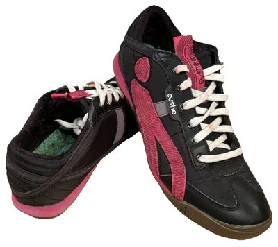 Minimalist Barefoot Lace Up Sneaker Cushe Shoes Women 8 Pink Fuscia Boutique - Image 1 of 4