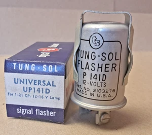 Tung-Sol Signal Flasher Universal UP141D 12-16 Volt 3 Prong NOS - Picture 1 of 6