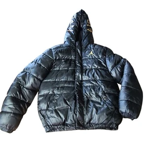 Boys Air Jordan Black Jacket - Size Large - Excellent Condition - Picture 1 of 4