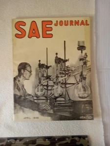 SAE Journal, April 1948, cool old ads and photos - Picture 1 of 23