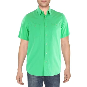 Polo Ralph Lauren Mens Solid Cotton Button-Down Shirt XXL NEW $125 710914376001 - Picture 1 of 3