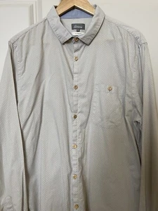 Men’s Shirt Linea Size Large Tailored Fit Beige - Picture 1 of 4