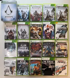 20 CIB Xbox 360 Games Lot - Armored Core For Answer, Akai Katana, Binary Domain - Afbeelding 1 van 7
