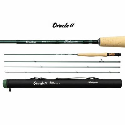 Shakespeare New Oracle 2 River Travel Fly Fishing Rods - All Models/Sizes - Image 1 of 4