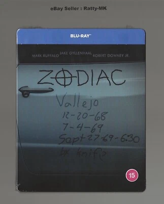 ZODIAC - SCI-FI DESTINATION UK BLU RAY STEELBOOK - NEW & SEALED - Image 1 of 4