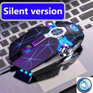 Pro USB Wired Gaming Mouse 6-Button 3200DPI LED Silent Mice for PC/Laptop - Picture 1 of 15