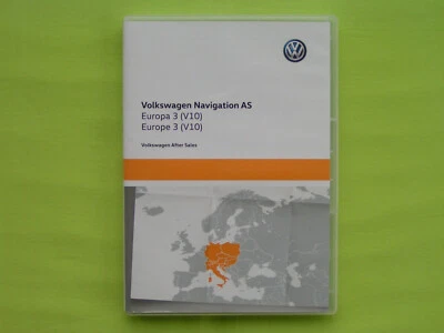 SD KARTE NAVIGATION AS EUROPA 3 2020 V10 VW DISCOVER MEDIA 2 T-ROC PASSAT AMAROK - Bild 1 von 4