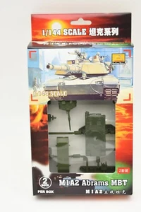 1 / SCATOLA 82112 M1A2 ABRAMS MBT (2 PER SCATOLA) WOW 1/144 KIT MODELLO PLASTICA - Foto 1 di 3