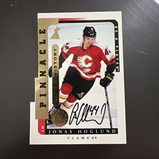 1996-97 Pinnacle Be A Player - Link 2 History Autographs #LTH-8A Jonas...