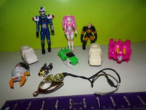 Power Rangers Action Figures Saban Toys Rollers Necklace & more Kids Meal COOL - Picture 1 of 5