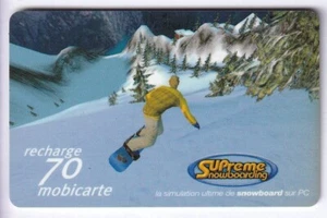 FRANCE MOBICARTE TELECARTE / PHONECARD .. PU36 70F SNOWBOARD JEU 12/2002 C.14€ - Picture 1 of 2