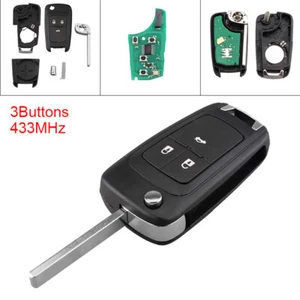 3 Buttons 433MHz Remote Key Fob ID46 For Vauxhall Opel Corsa Astra Vectra Zafira - Foto 1 di 8