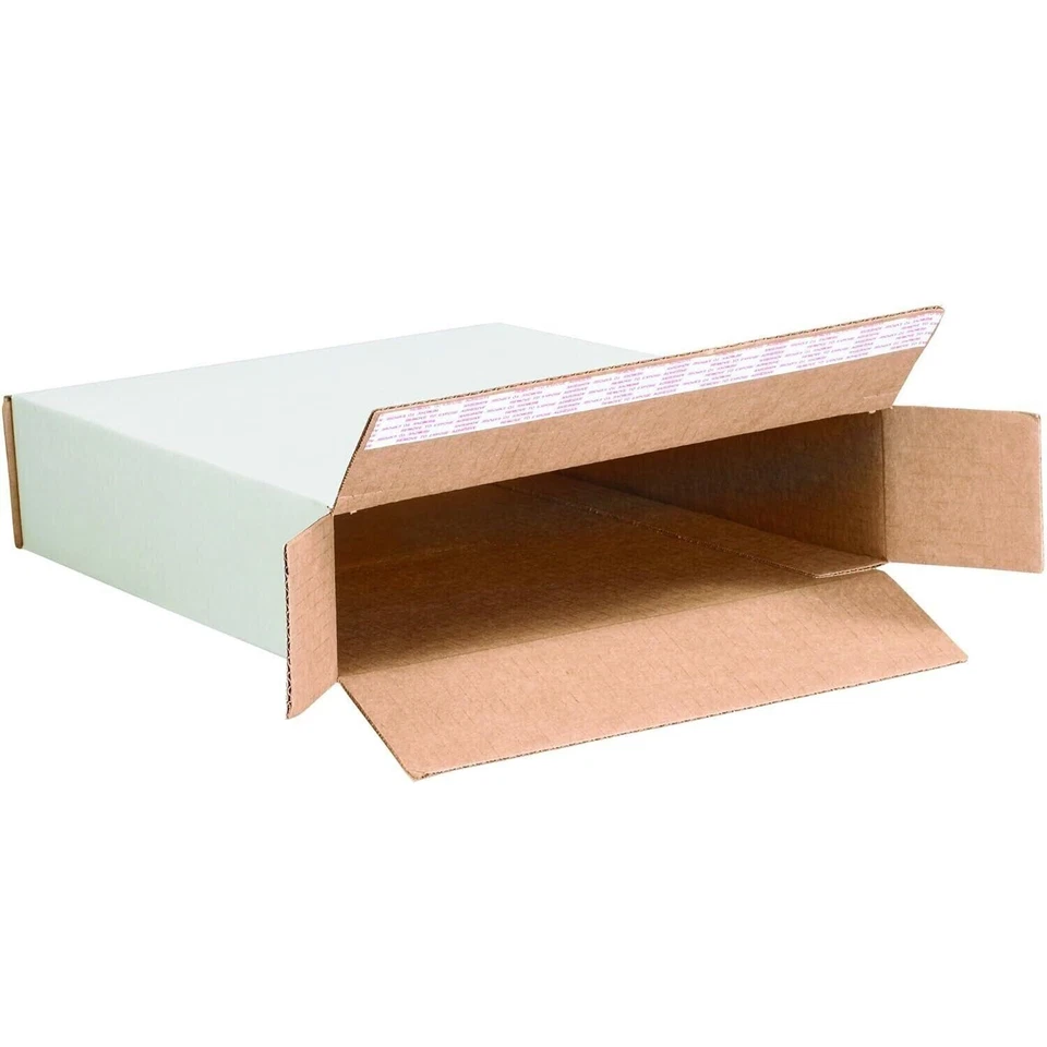 25 11-1/8" x 2" x 8-3/4" Self-Seal Side-Loading Boxes - Image 1 of 1