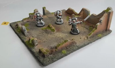 Warhammer 40k / Bolt Action / AOS 28mm Wargaming scenery ruins (5) - Image 1 of 3