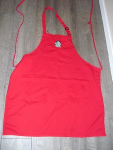 Starbucks Coffee Official Barista RED Apron Employee with Pockets - Picture 1 of 3