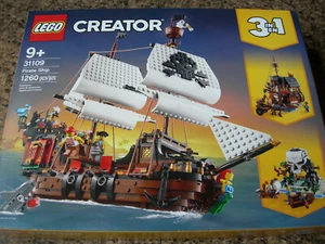 VERSIEGELT LEGO Creator PIRATENSCHIFF 31109 3-in-1 Schädel Insel oder Taverne Gasthaus NEU 2020 - Bild 1 von 8
