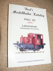 K23 Best´s Modellbahn Katalog Piko 2010 Lokomotiven Deutschland , EU & GUS - Bild 1 von 1