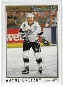 Wayne Gretzky and Mario Lemiex 1992 O Pee Chee Premier Base Cards #3/#114 HOF - Picture 1 of 4