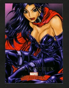UPPER DECK MARVEL MASTERPIECES 2 2008 BASE CARD 05 5 BLACK QUEEN - Bild 1 von 3