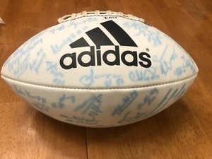 2011 Teddy Bridgewater, Michael Bennett +++ autographed football w/LOA - Picture 1 of 8