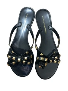 Chinese Laundry Lucky One Jelly Sandal Black Women's Size 7M NEW in Box - Picture 1 of 4