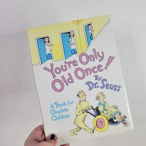 You're Only Old Once by Dr. Seuss 1986 1st Edition Random House In Dust Jacket - Imagen 1 de 8