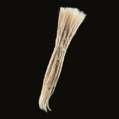 10 Stk. Echthaar Dreadlock Extensions, 10/E Pearl. smile Dreads, Locks, Locs - Bild 1 von 2