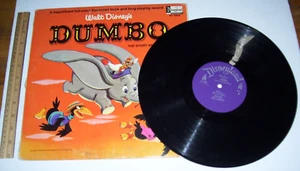 WALT DISNEY'S DUMBO Children's Story Time & Songs LP RECORD DISNEYLAND 1965 - Picture 1 of 3