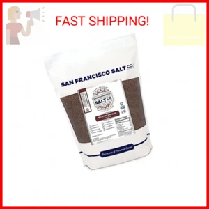 Hickory Smoked Sea Salt 2 lb. Bag - Fine Grain by San Francisco Salt Company - Picture 1 of 2