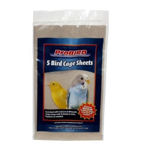 Probird Cage Replaceable Sheets for Bird Cage 5 Pack - Picture 1 of 1