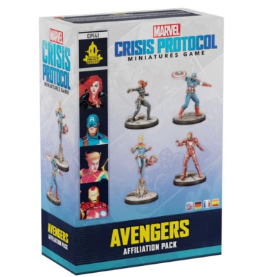 Marvel: Crisis Protocol - Avengers Affiliation Pack - Brand New, Factory Sealed - Image 1 of 4