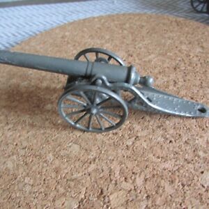 French Toy Metal Cannon Circa 1900