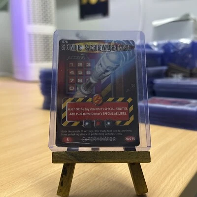 Sonic Screwdriver # 078, R (Rare)  Battles in Time, Exterminator Card - Image 1 of 2