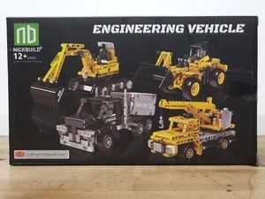 Nickbuild Excavator Construction Set - Open Box, Unused - Picture 1 of 2