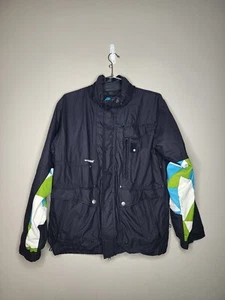 Special Blend Mens Small Ski & Snowboard Jacket 15K Special Ops Black Thermal - Picture 1 of 6