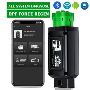 Escáner de camión de alta resistencia ANCEL HD100 Bluetooth diésel diésel todo sistema herramienta de lluvia DPF - Imagen 1 de 12