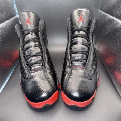 Talla 7Y- Air Jordan 13 Retro Dirty Bred, 414574-033, Limpio, Sin Caja Original, 8/10 RARO Foto 1 de 4
