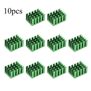 Electronic Radiators Heatsink for MOS GPU IC Chip Green 20 x 14 x 11 mm - Afbeelding 1 van 4