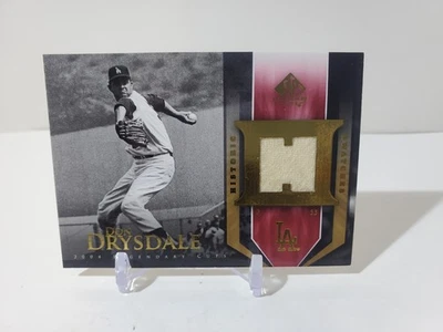 2004 SP Legendary Cuts Amostras Históricas Don Drysdale Jogo-Usado Calças Cartão Relíquia - Imagem 1 de 2