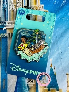 Prendedor 2025 Disney Parks Tiana’s Bayou Adventure Log Phina Sebastian Rufus OE - Imagen 1 de 1