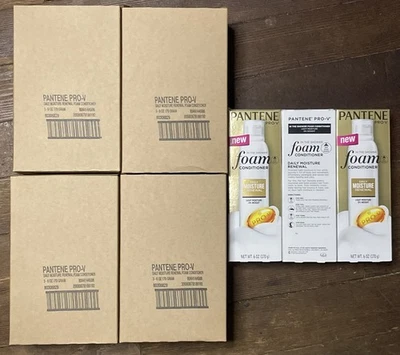 NIB Pantene Pro-V Daily Moisture Renewal Foam Conditioner 6 Ounce Full Case X12 - Image 1 of 4