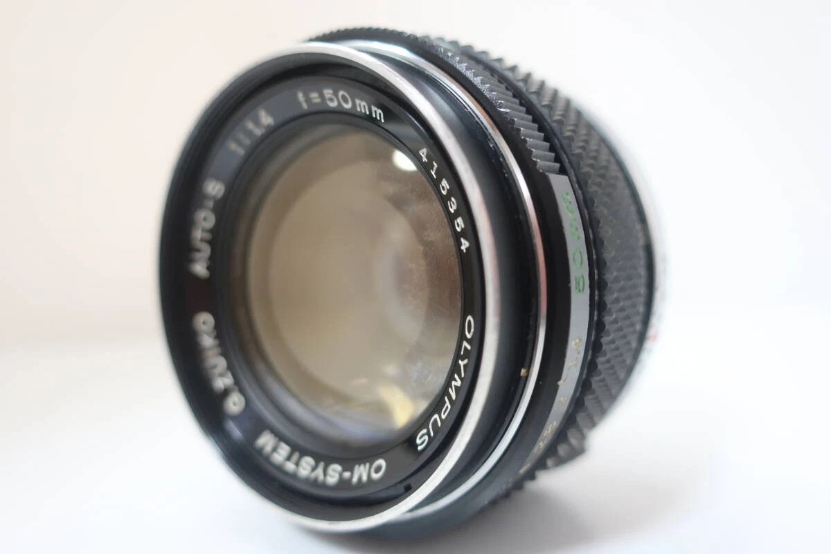 OLYMPUS OM-2n + G.ZUIKO 50mm f/1.4 動作品 Amazon.com : Olympus 50mm f/1.4 Manual Focus Auto-S Zuiko Lens for