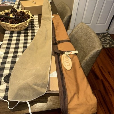 Boyt Escopeta/Rifle Estuche Suave Lona Sin Alcance Hecho en EE. UU. 48" Acolchado Nuevo Antiguo Stock Foto 1 de 4